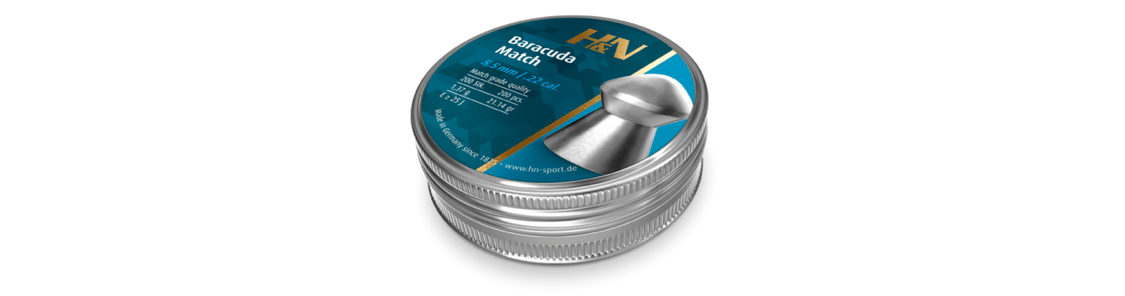 ساچمه H&N Baracuda Match .22 cal