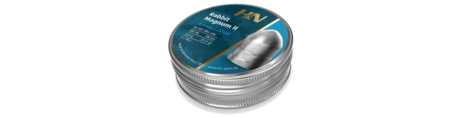 ساچمه H&N Rabbit Magnum .22 cal