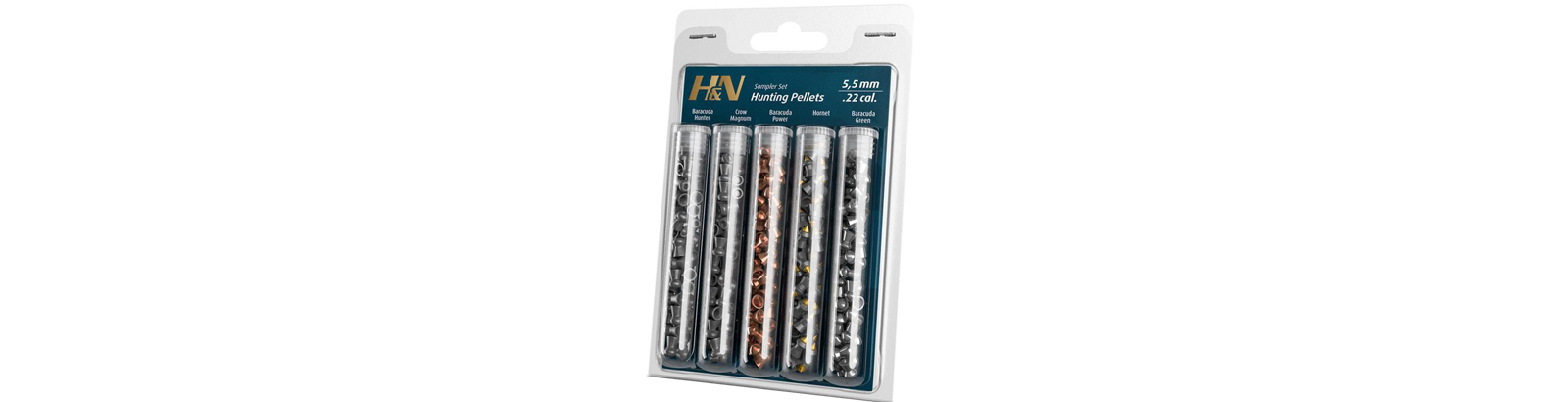 ساچمه H&N Sampler Set .22 cal
